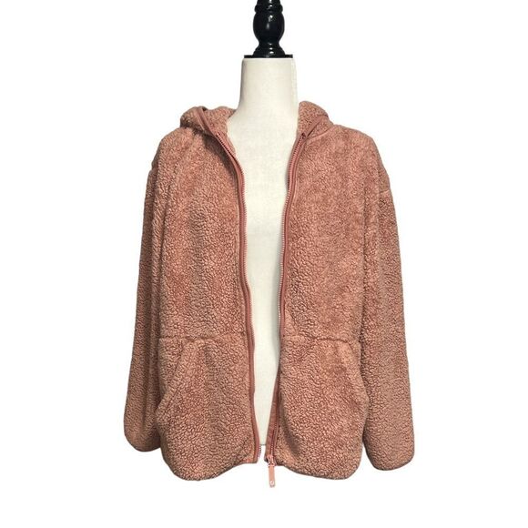 🚨 Femofit Cozy Hooded Velveteen Fleece Full Zip Jacket - Picture 5 of 10